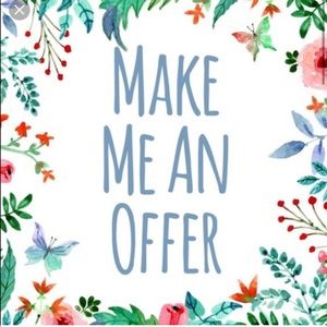 Accepting all reasonable offers!